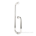 Contemporary shower door pull
